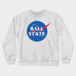 Ball State University - NASA Meatball Crewneck Sweatshirt